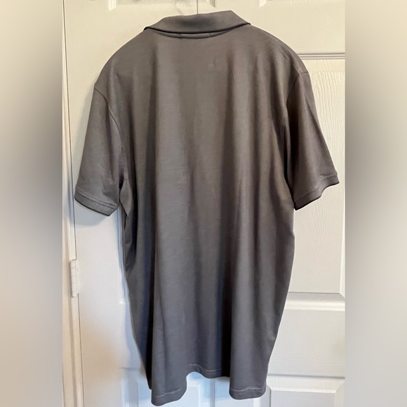 NWT Men’s Members Mark Grey Polo Shirt Size XL - Picture 2 of 11